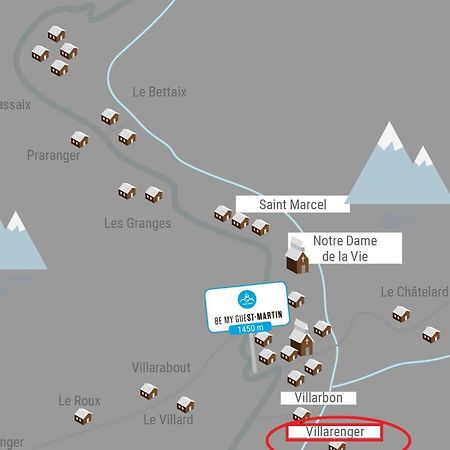 Charmant 3P A 4Km Des Pistes Avec Wifi A Saint-Martin-De-Belleville - Fr-1-452-388 Екстер'єр фото